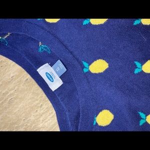 Old Navy lemon sweater